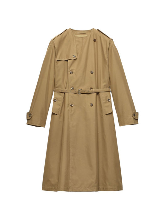Cotton blend coat<BR/> SGD214 S OOO 199TF0572 PRADA 