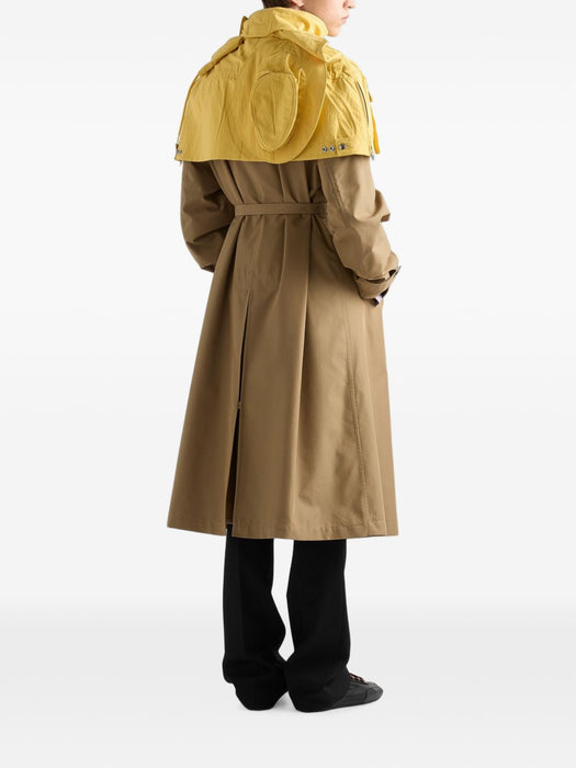 Cotton blend coat<BR/> SGD214 S OOO 199TF0572 PRADA 