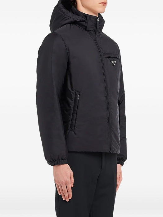 Re-Nylon logo-patch down Jacket SGN955 S 191 1WQ9F0002 PRADA 