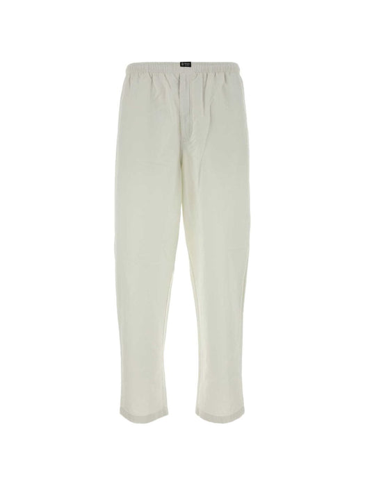 Elasticated-waist logo-patch trousers SPH560 S OOO 19VJF0K74 PRADA 
