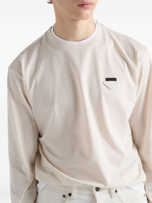 Double layer T-shirt UJL73B S WM1 11CDF0P40 PRADA 