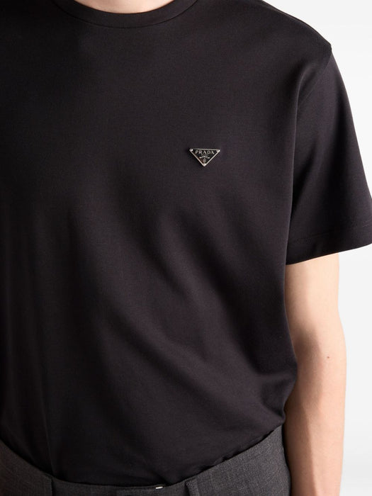 Logo-plaque T-shirt UJN954 S OOO 240F0002 PRADA 