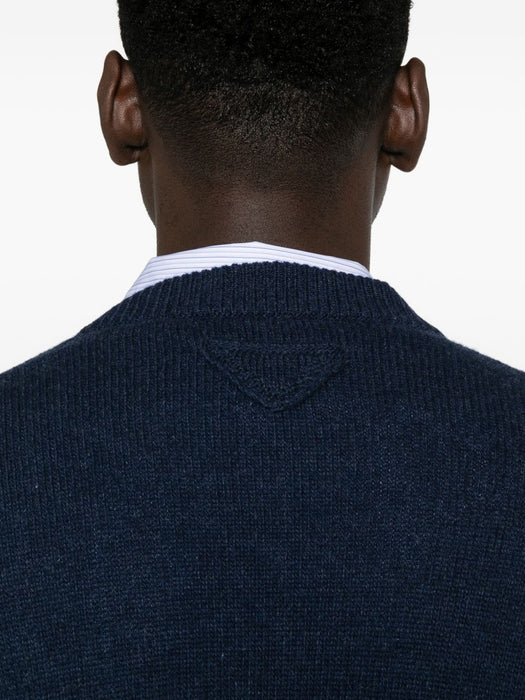 Re-Cashmere crew-neck sweater UMB674 S 232 16ZJF0021 PRADA 