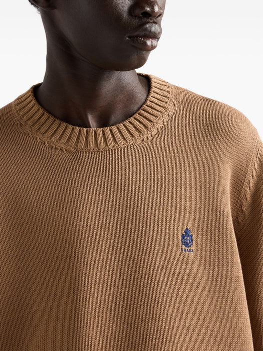 Cotton crew-neck sweater UMF307 SOOO 194OF0040 PRADA 