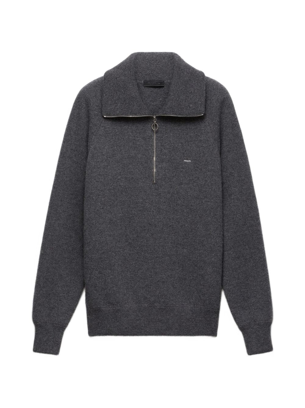 Wool and cashmere polo sweater UMF398 S OOO 6242F0480 PRADA 