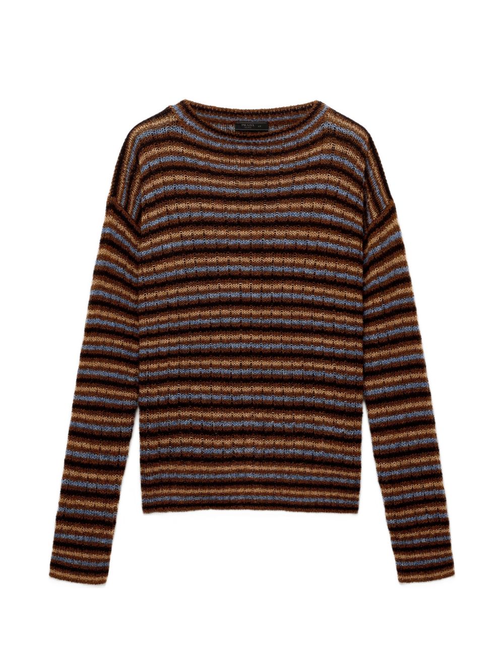Shetland wool boat neck sweater UMF417 S OOO 6252F0033 PRADA 