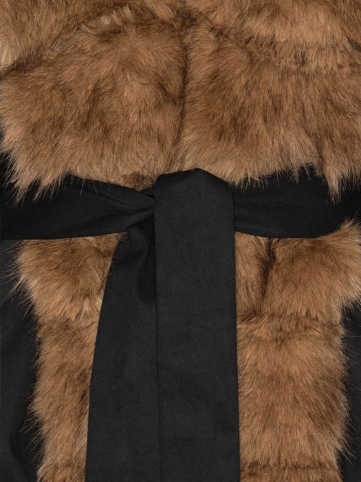 Faux-fur collar jacket 115145100  ROTATE 