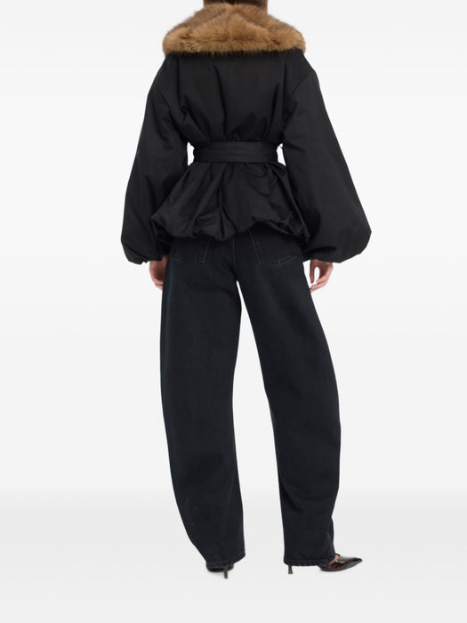 Faux-fur collar jacket 115145100  ROTATE 
