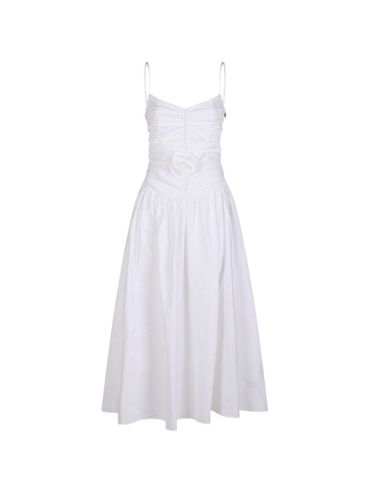 Draped Strappy Midi Dress 116147400  ROTATE 