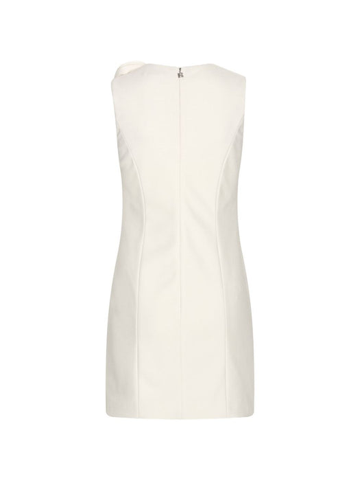 Crepe mini dress w/rose 116300857  ROTATE 