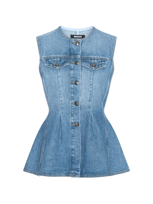 Denim top 1163041603  ROTATE 