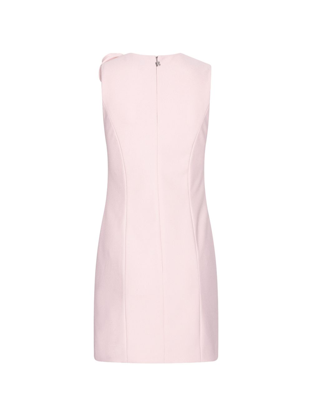 Crepe mini dress w/rose 116323556  ROTATE 