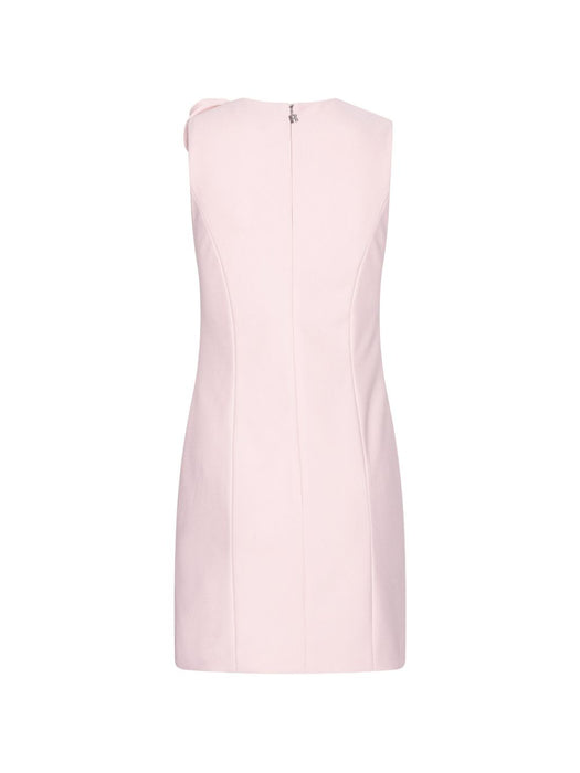 Crepe mini dress w/rose 116323556  ROTATE 