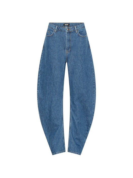 Draped barrel leg jeans 1164771603  ROTATE 