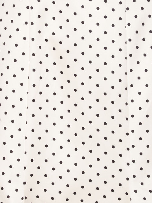 Polka dots midi dress 116524803  ROTATE 