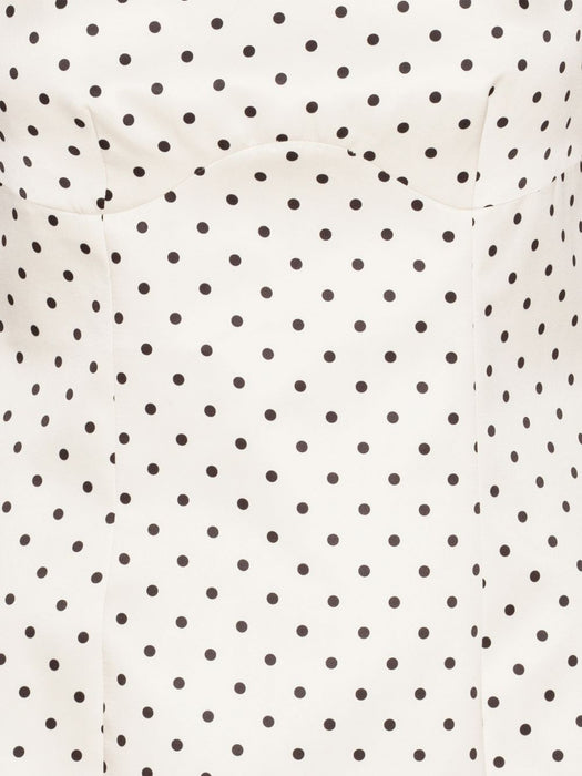 Polka dots mini dress 116526803  ROTATE 