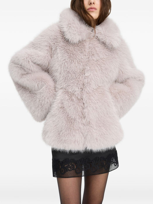 Faux-fur flared jacket 116552039  ROTATE 