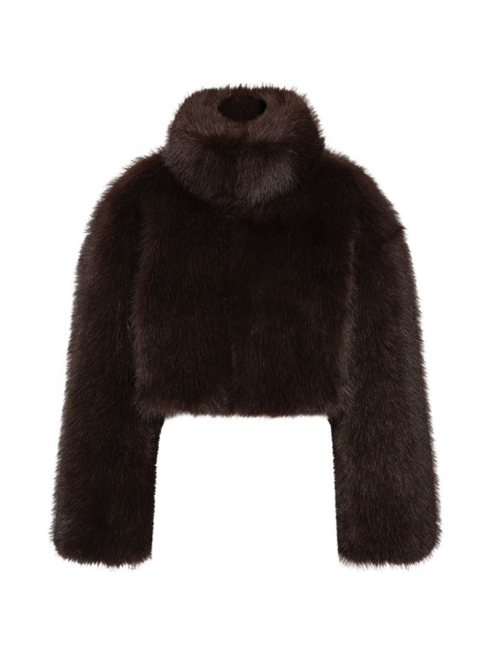 Faux-fur cropped jacket 1165531667  ROTATE 