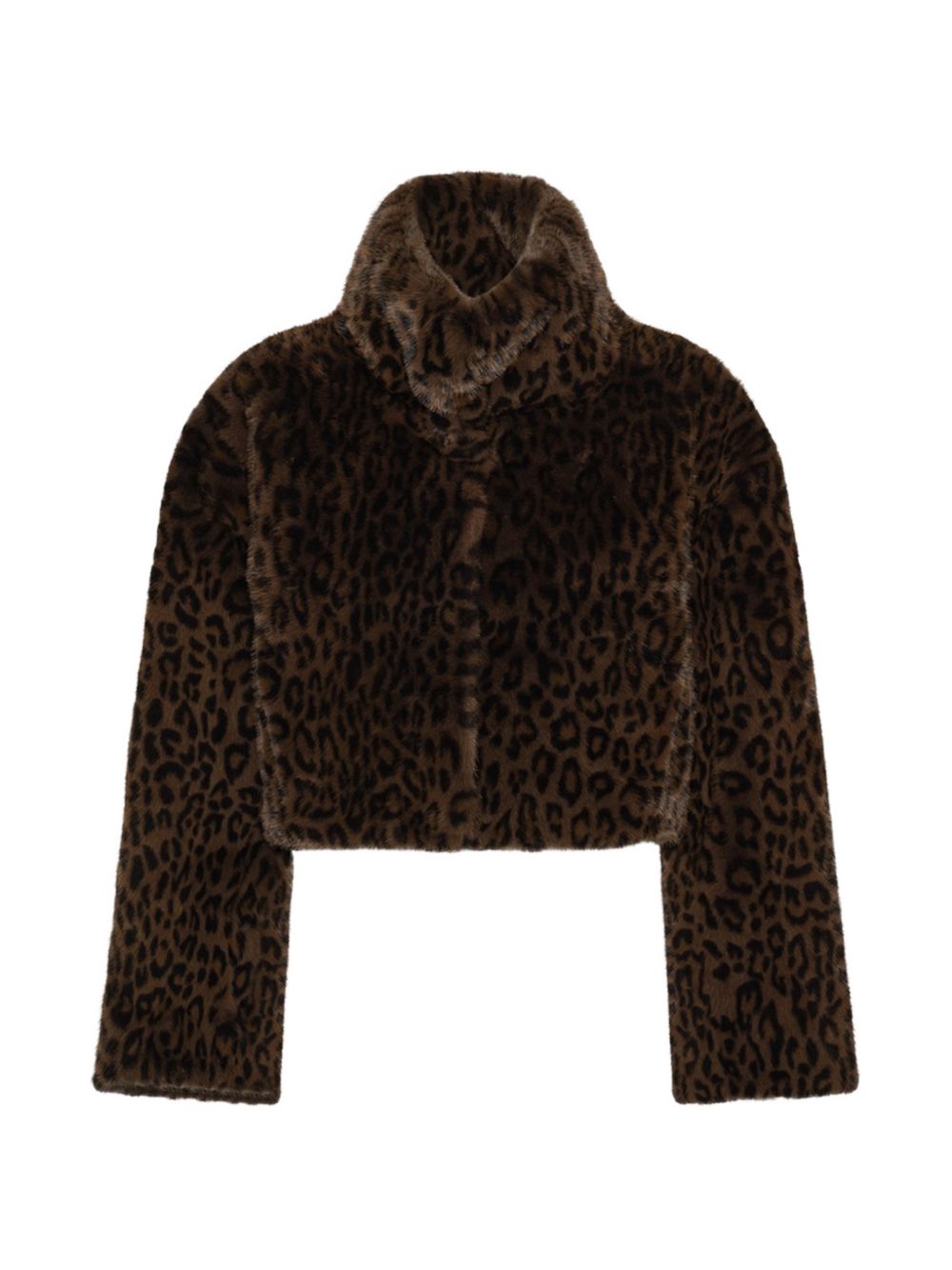 Faux-fur crop jacket 1165563114  ROTATE 