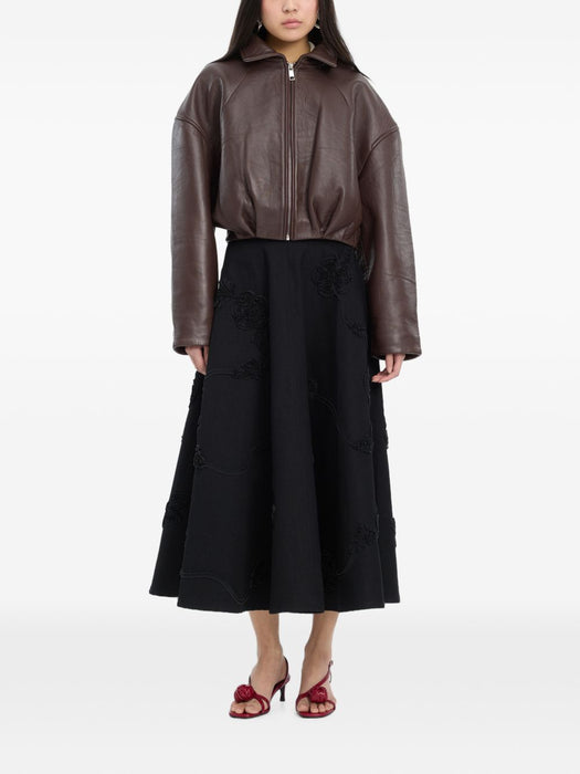 Bonded leather jacket 1165741667  ROTATE 