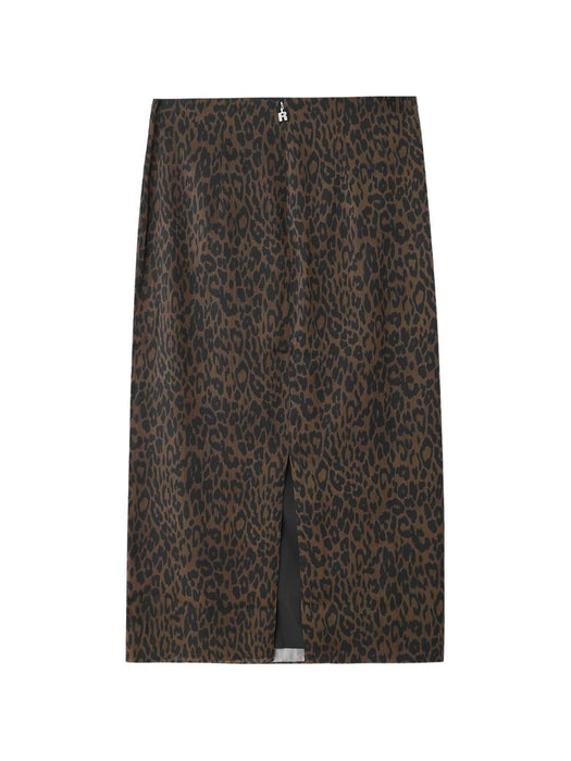 Leopard-print pencil skirt 1166013088  ROTATE 