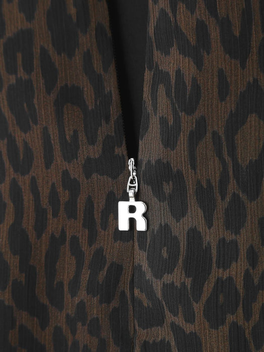 Leopard-print pencil skirt 1166013088  ROTATE 
