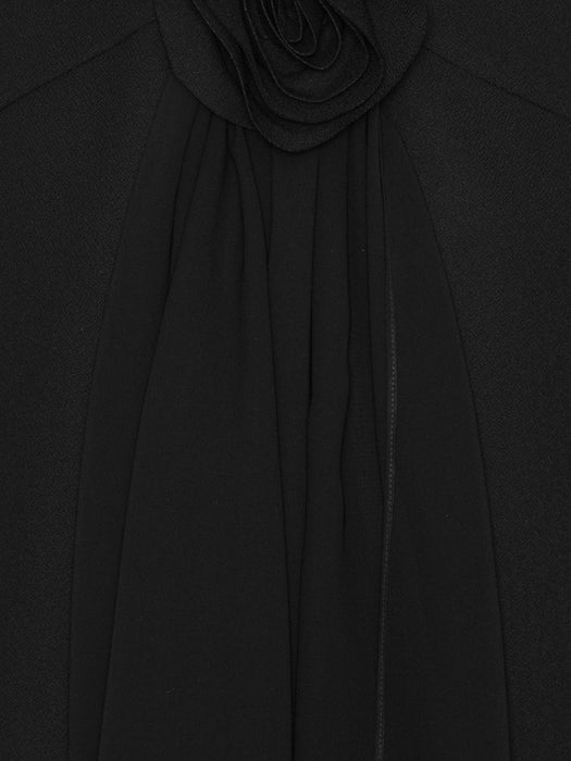 Crepe Mini A-line Dress 116621100  ROTATE 