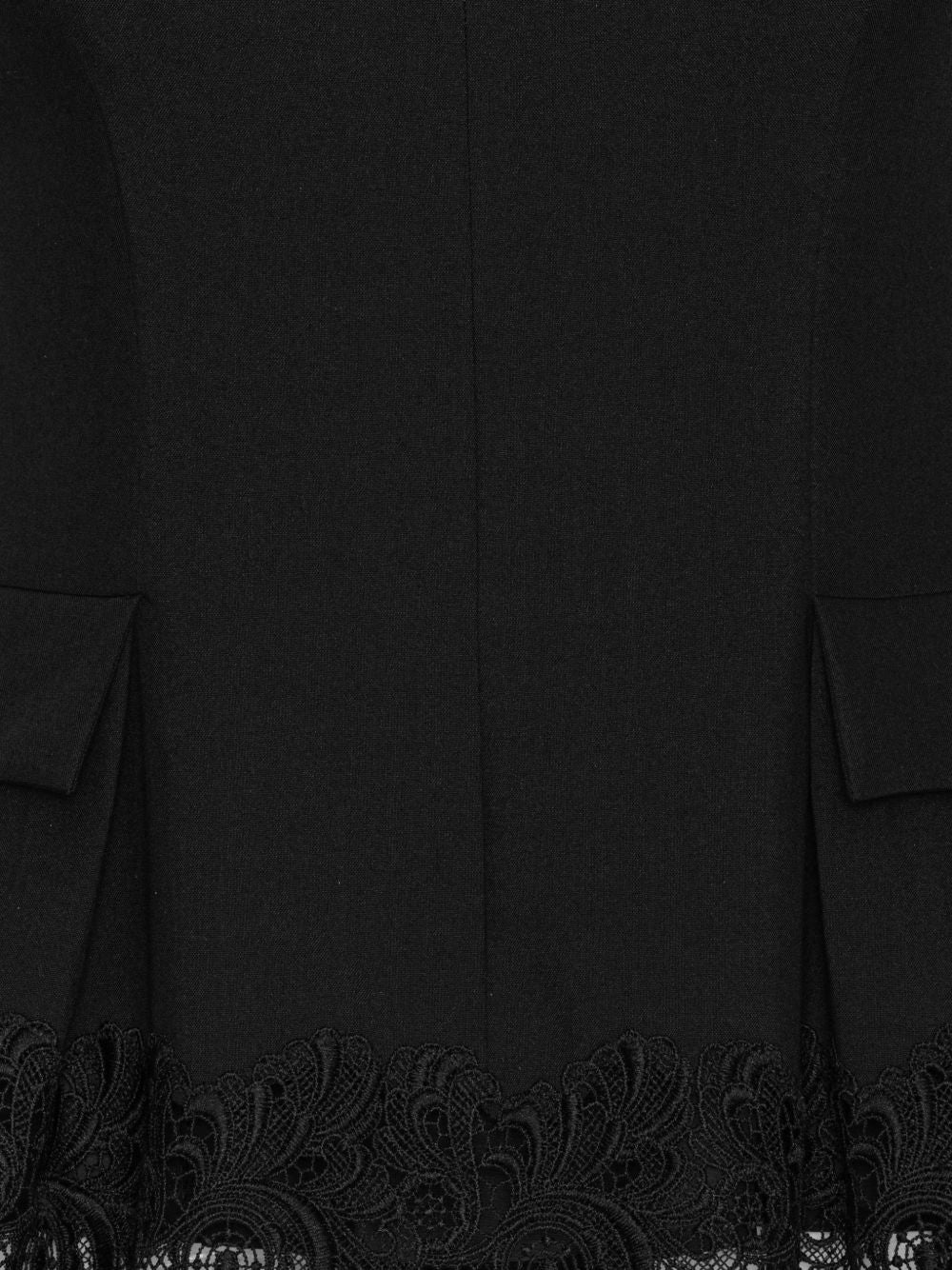 Peplum bustier top black 116646100  ROTATE 