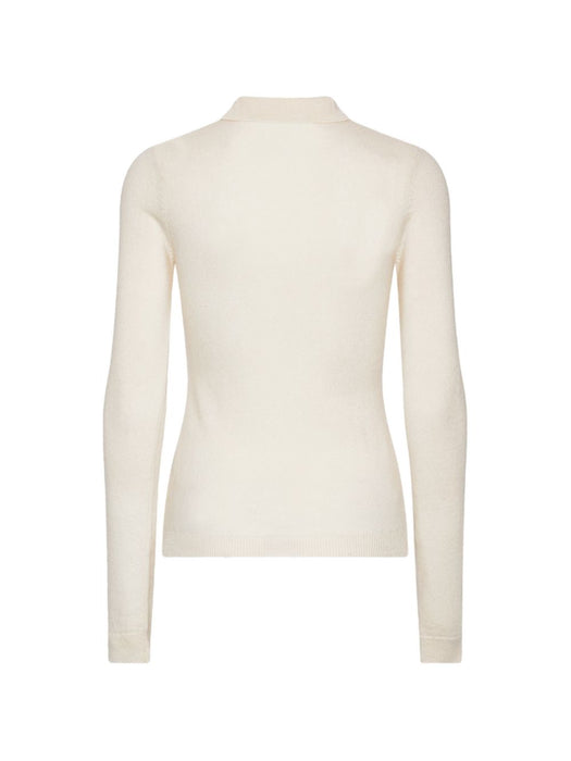 Knitted polo top 116680857  ROTATE 