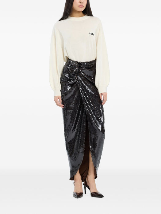 Sequins knot skirt 1166981667  ROTATE 