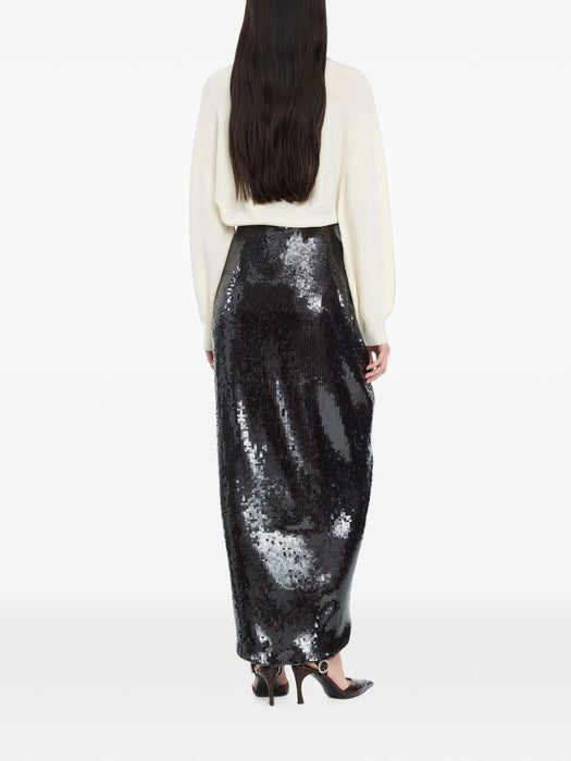 Sequins knot skirt 1166981667  ROTATE 