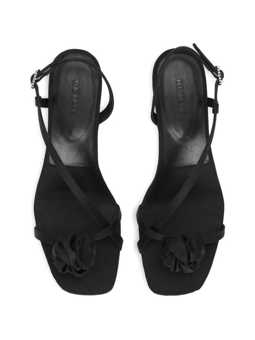 Satin Knot Strappy Sandals 116747100  ROTATE 