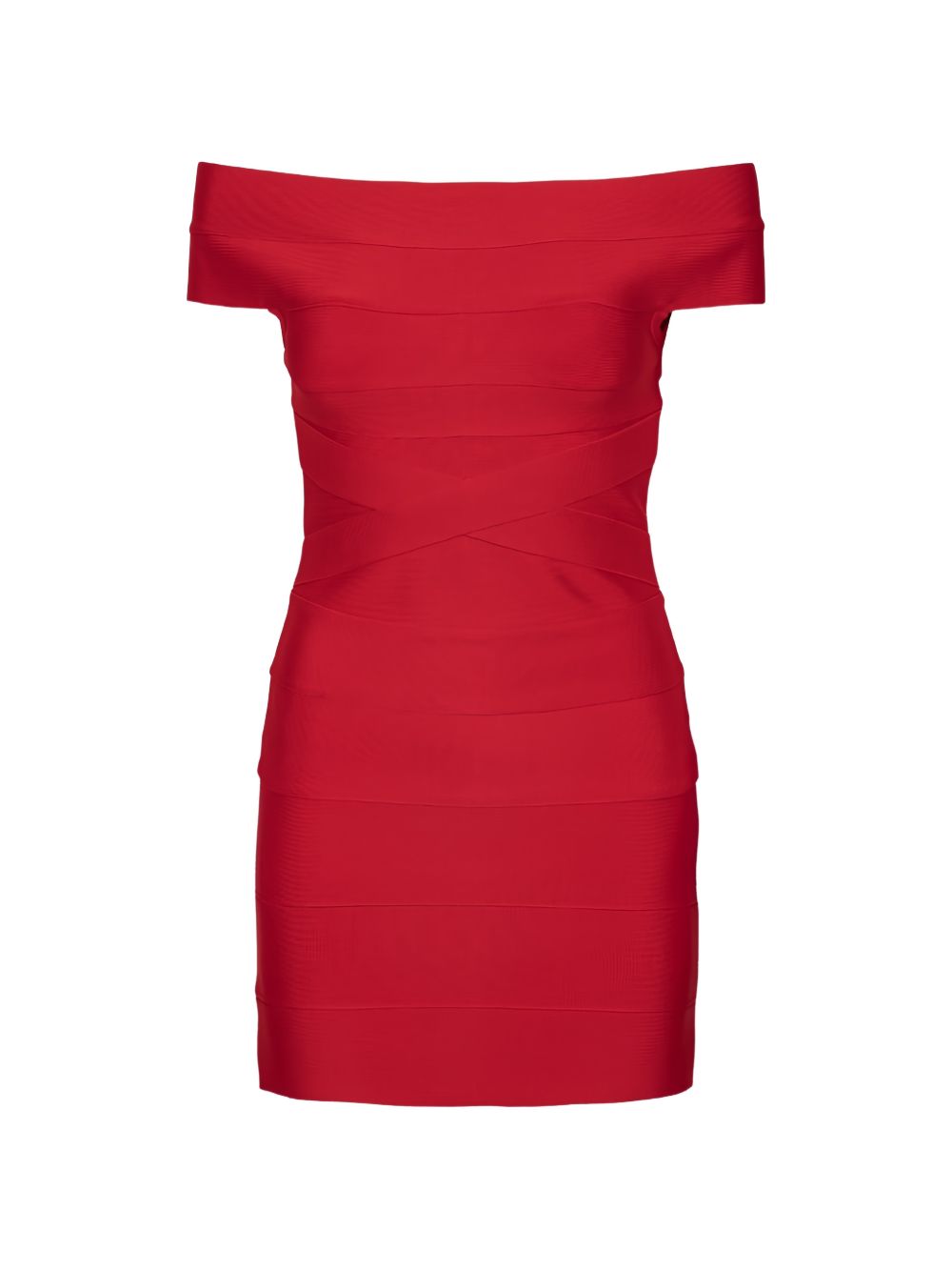 Off-shoulder mini dress 1169202240  ROTATE 