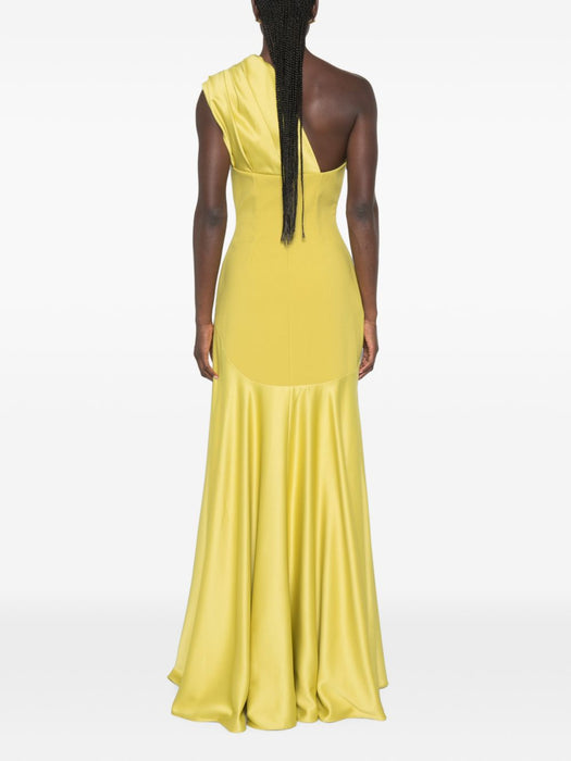 Gabriela Maxi Dres OS48013 CHARTREUSE #318 SOLACE LONDON 