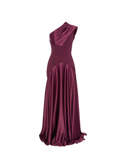 Gabriela Maxi Dress OS48013 GRAPE SOLACE LONDON 