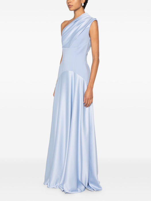 Gabriela Maxi Dress OS48013 LIGHT BLUE SOLACE LONDON 