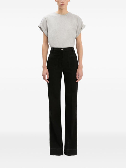 Alina patch-pocket jeans 1226DJE007252I - R 6763 VICTORIA BECKHAM 