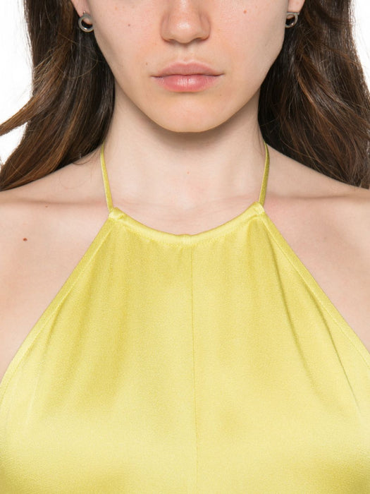 Halter Neck Midi Dress 1326WDR007379C 9890 VICTORIA BECKHAM 