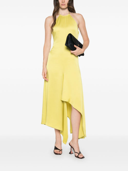 Halter Neck Midi Dress 1326WDR007379C 9890 VICTORIA BECKHAM 