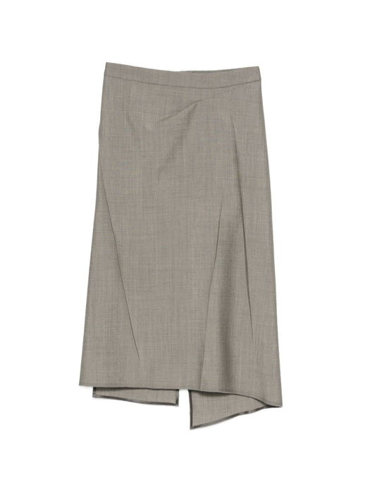 Pressed Tailored Midi Skirt 1326WSK007362C 9889 VICTORIA BECKHAM 