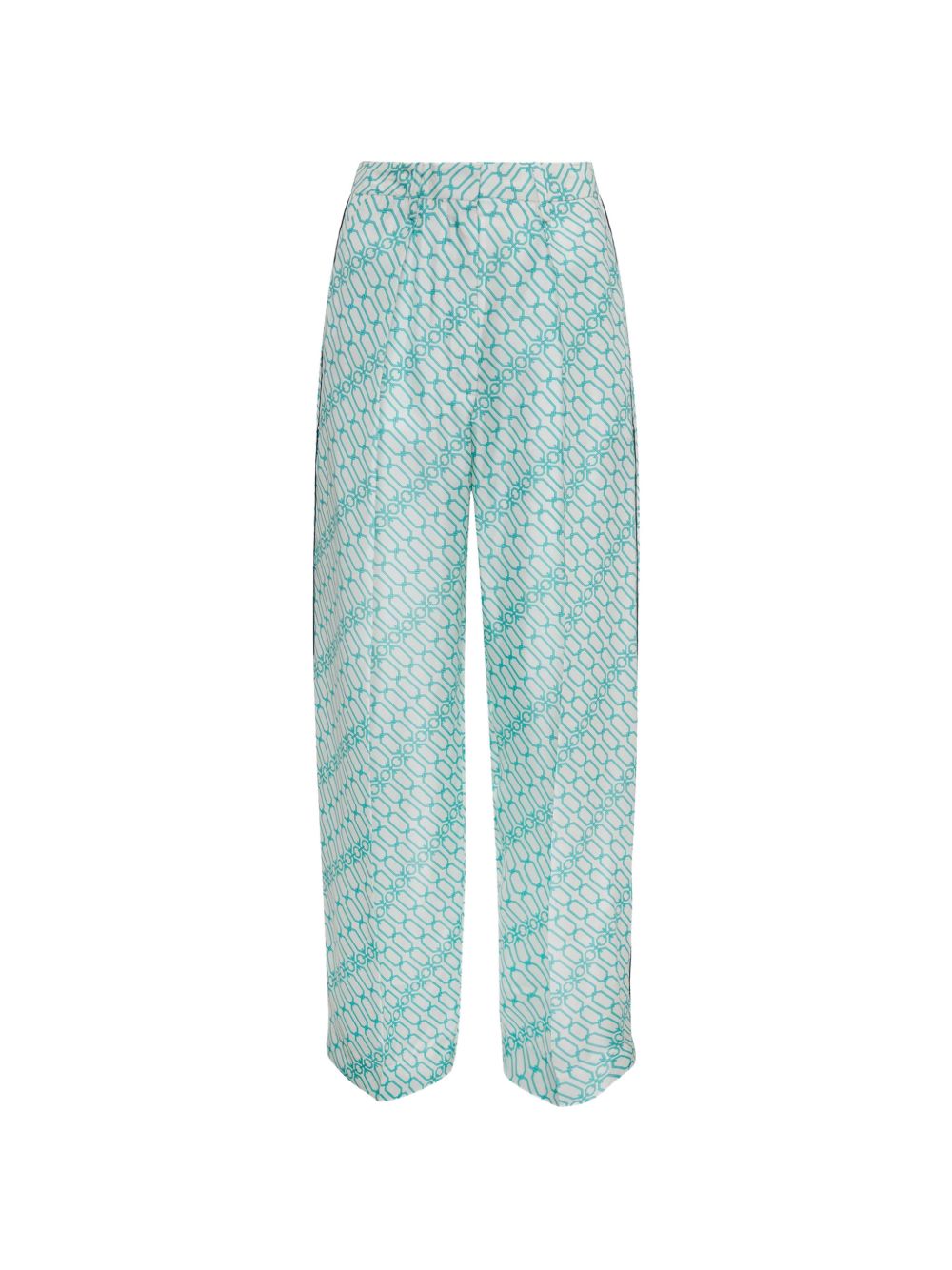 Cecilia Portofino-print trousers 1326WTR002857S PORTOFINO VICTORIA BECKHAM 