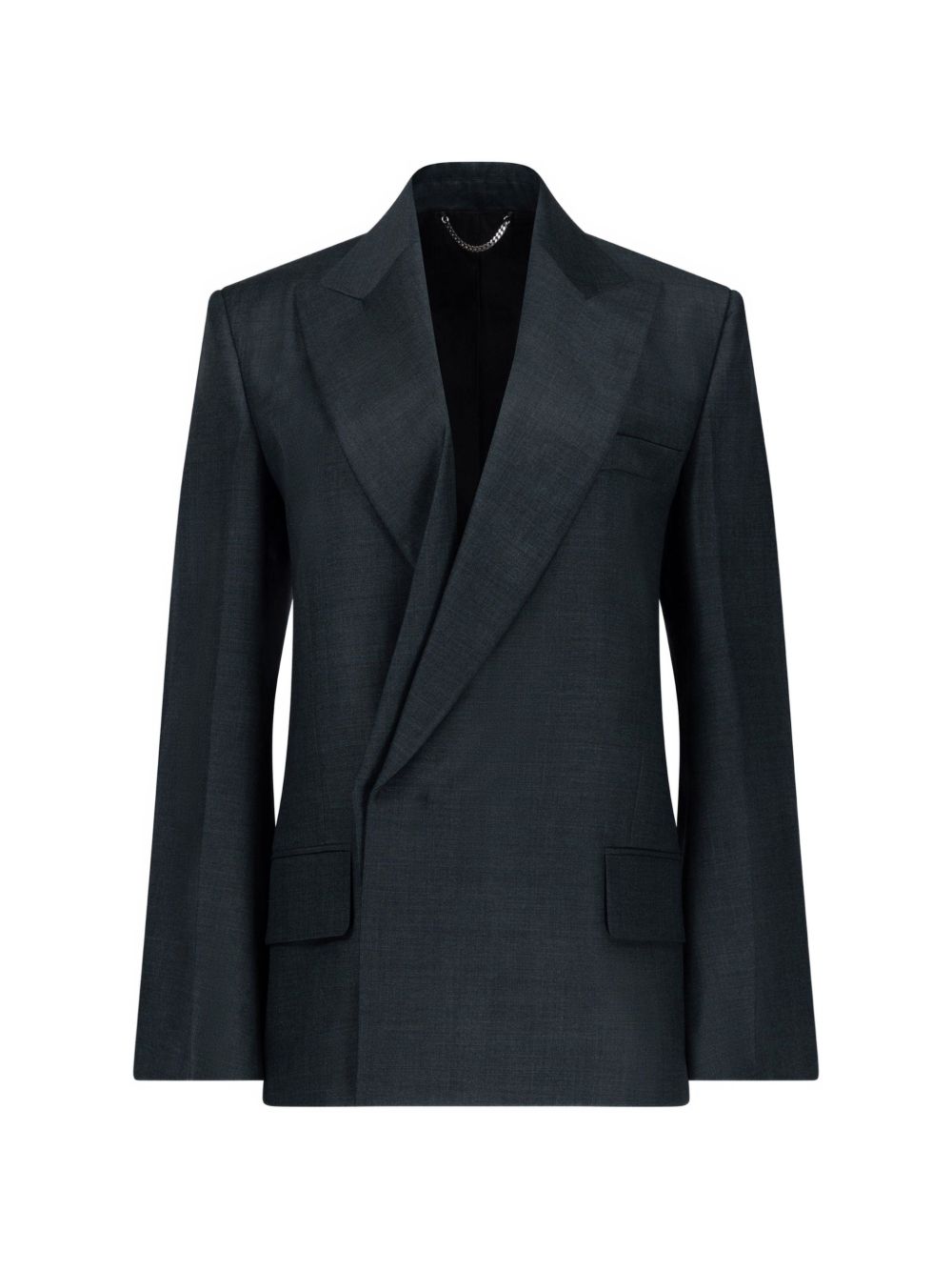 Olie peak-lapel blazer 1426WJK007911A 9990 VICTORIA BECKHAM 