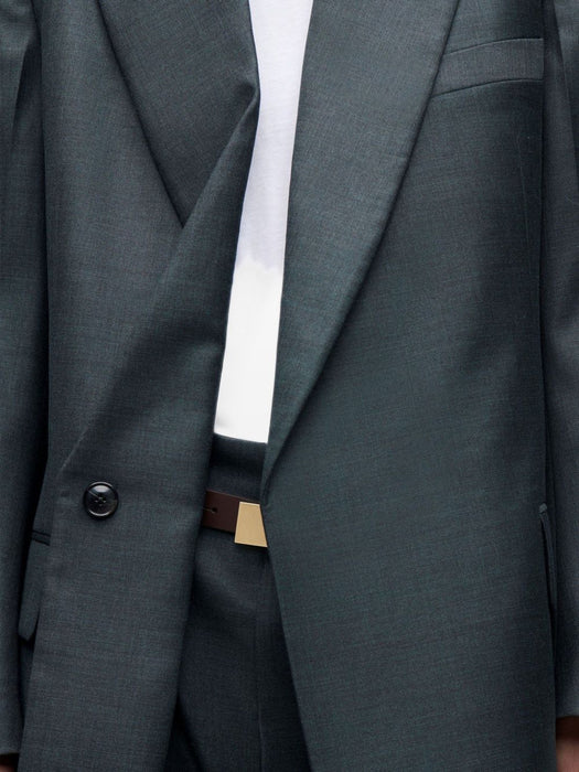 Olie peak-lapel blazer 1426WJK007911A 9990 VICTORIA BECKHAM 