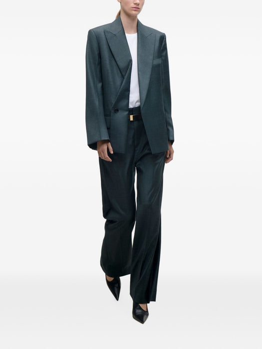 Olie peak-lapel blazer 1426WJK007911A 9990 VICTORIA BECKHAM 