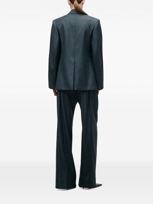 Olie peak-lapel blazer 1426WJK007911A 9990 VICTORIA BECKHAM 