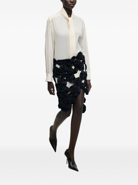 Applique Skirt 1426WSK007695A 1 VICTORIA BECKHAM 