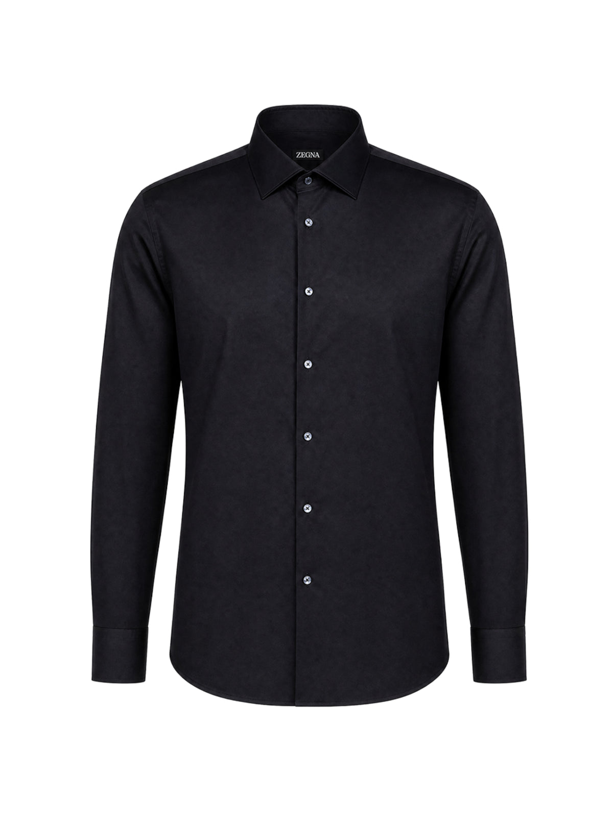 Relaxed Fit Cotton Bottom-Up Shirt 404104A4 9MS0MT ZEGNA 