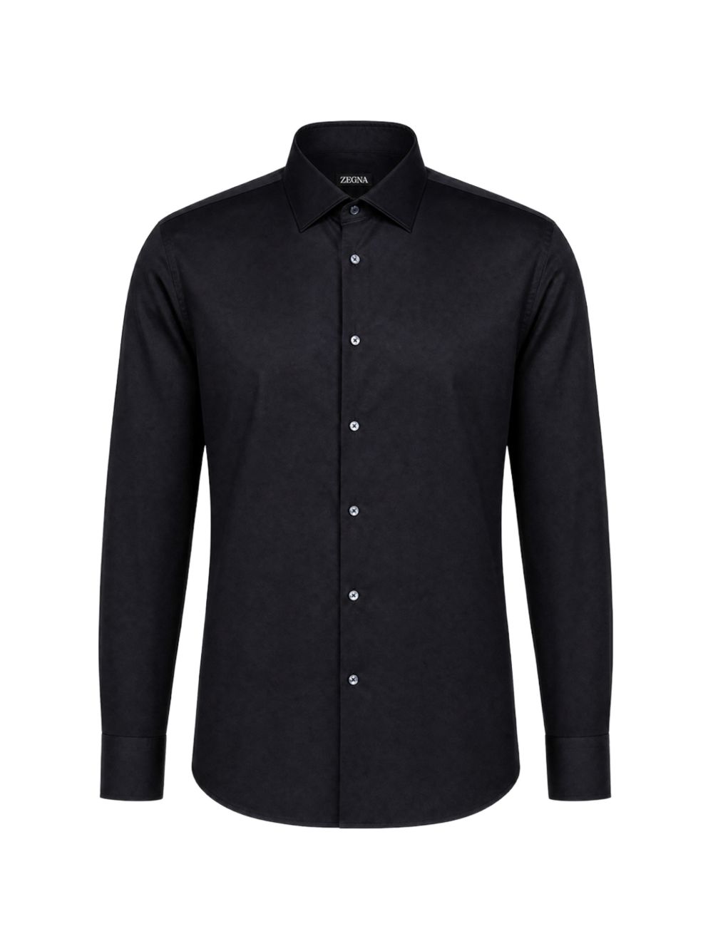 Relaxed Fit Cotton Bottom-Up Shirt 404104A4 9MS0MT ZEGNA 