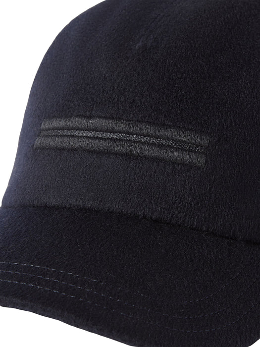 Navy Blue Oasi Cashmere Baseball Cap E7I09H B8DBL1 ZEGNA 