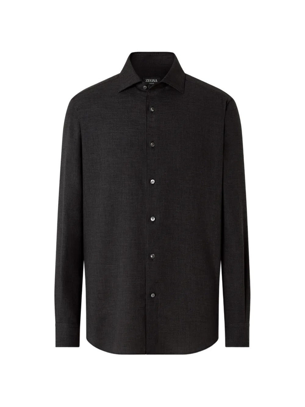 black Cashco shirt E8X44A4 SRF5BK09 ZEGNA 